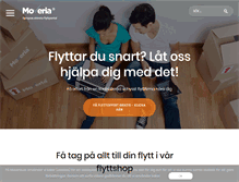 Tablet Screenshot of moveria.se